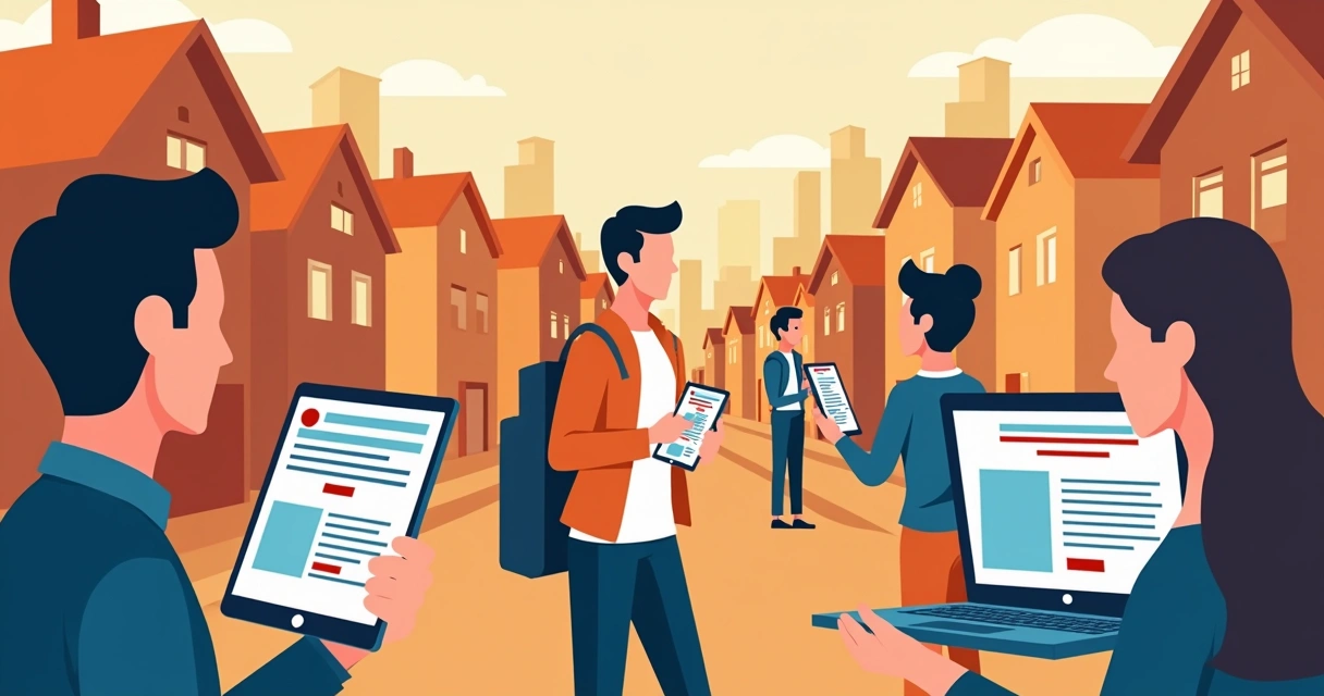 Campanha digital segmentada para bairro nas redes sociais