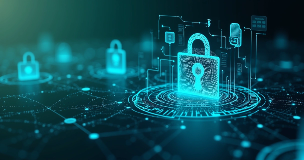 Gráfico estilizado de integração de dados entre sistema de CRM e plataforma de dados 