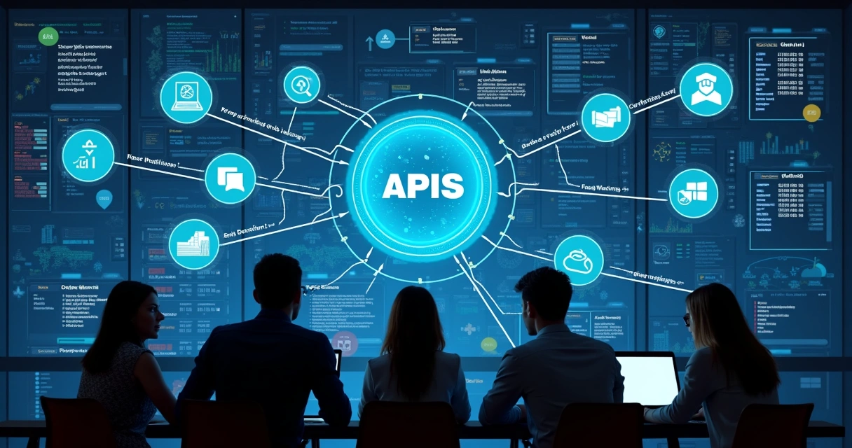 APIs conectando softwares de vendas e marketing 