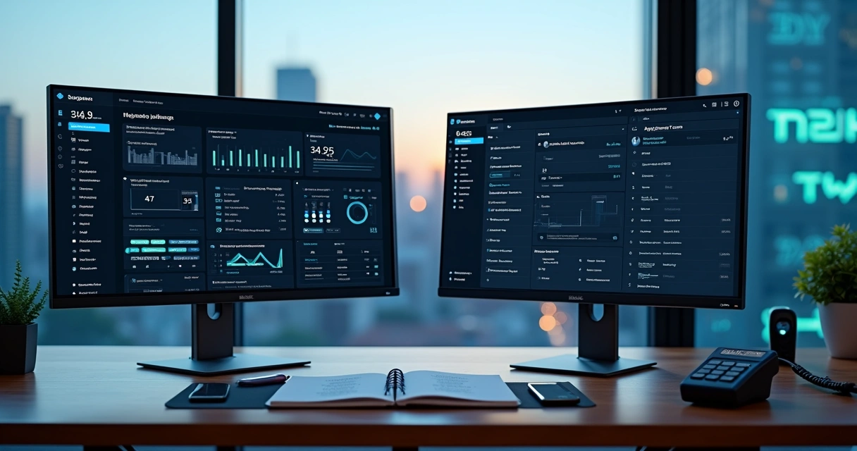 Comparação visual entre API de pagamentos robusta e integração básica em dashboard de negócios SaaS 