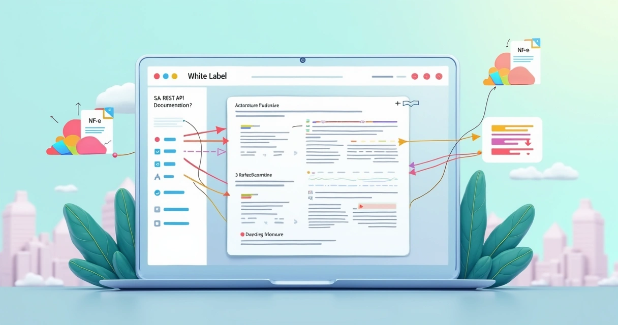 API REST com painel white label e notificações por webhook em sistemas de nota fiscal