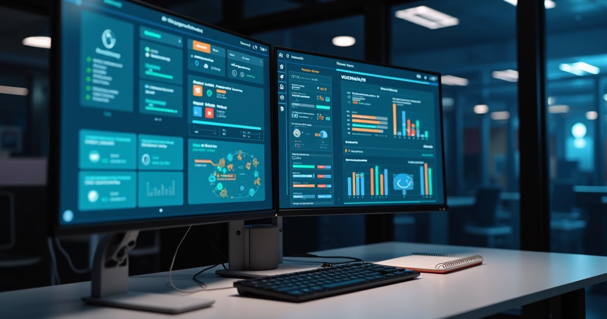 Security dashboard showing API tokens and alerts