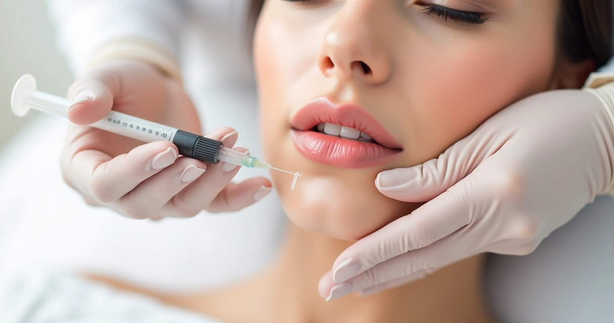 Aplicação estética nos lábios com foco em técnica e segurança 