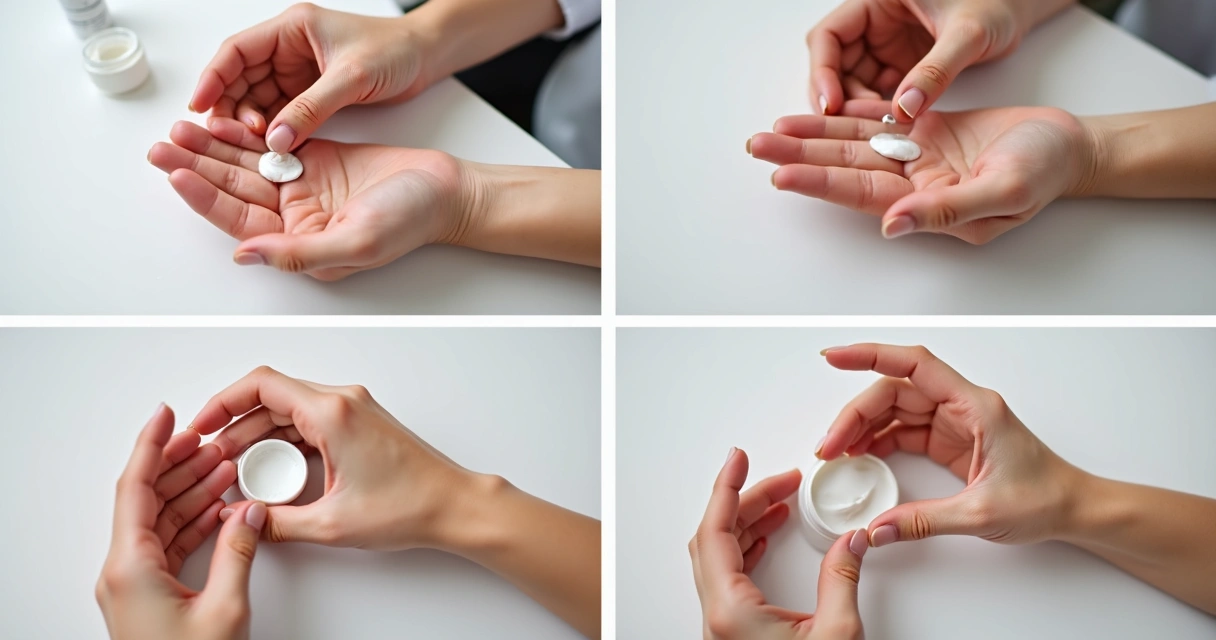 Aplicação correta de creme corticosteroide passo a passo 