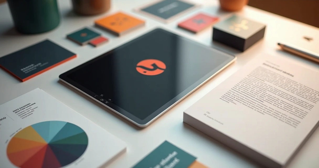 Nova identidade visual aplicada em diferentes materiais 