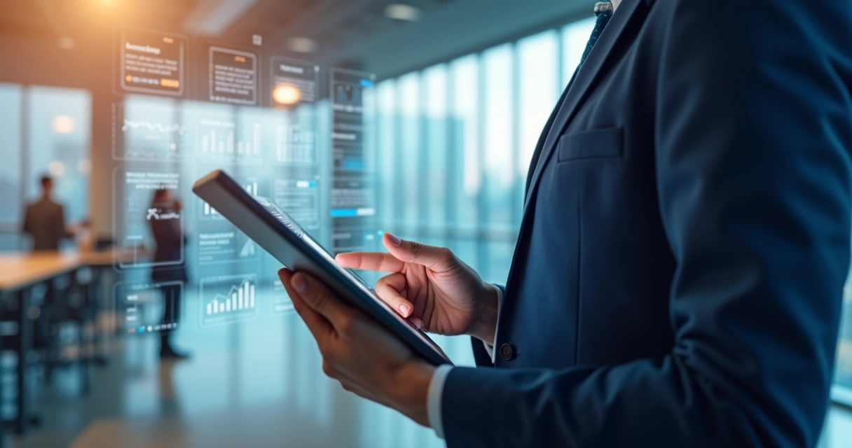 Pessoa aplicando checklist em formulário digital 