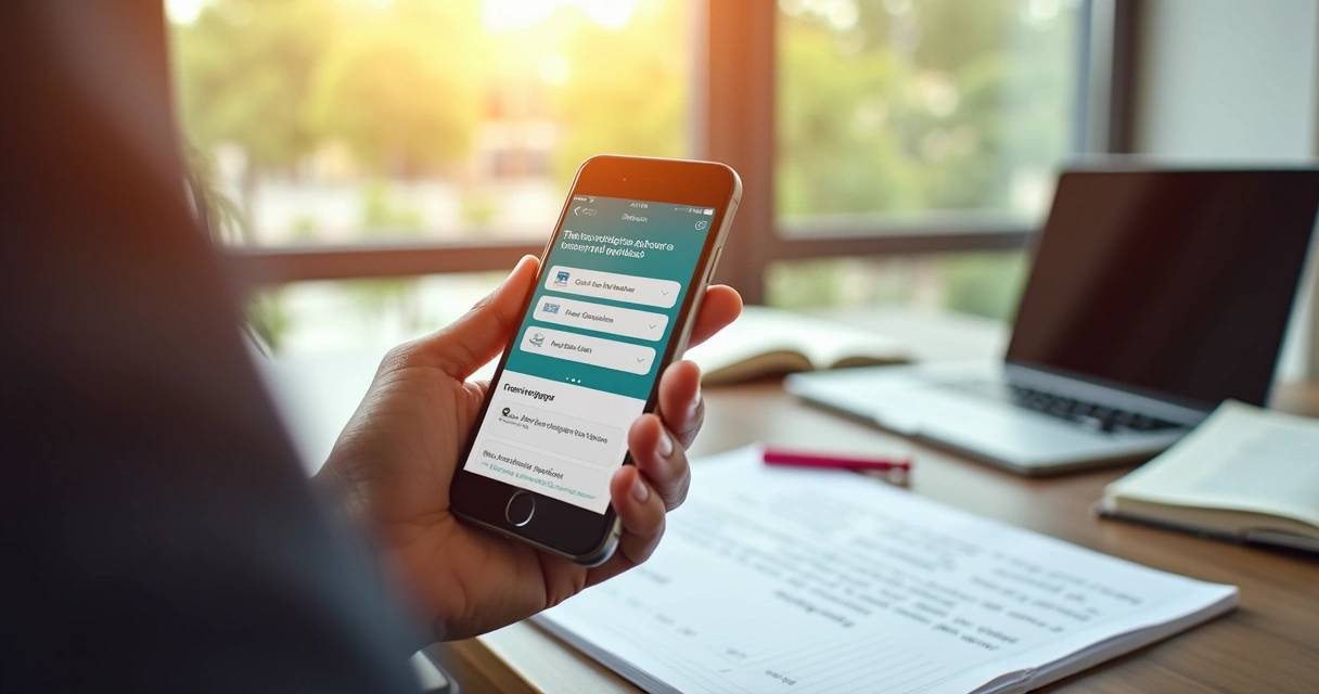 Tela do aplicativo da CNH no celular