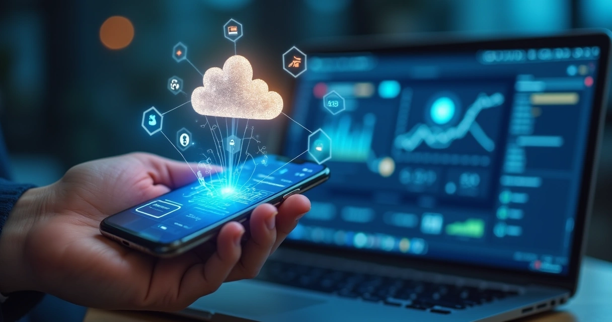 Prototipo de aplicativo mobile conectado à plataforma em nuvem.