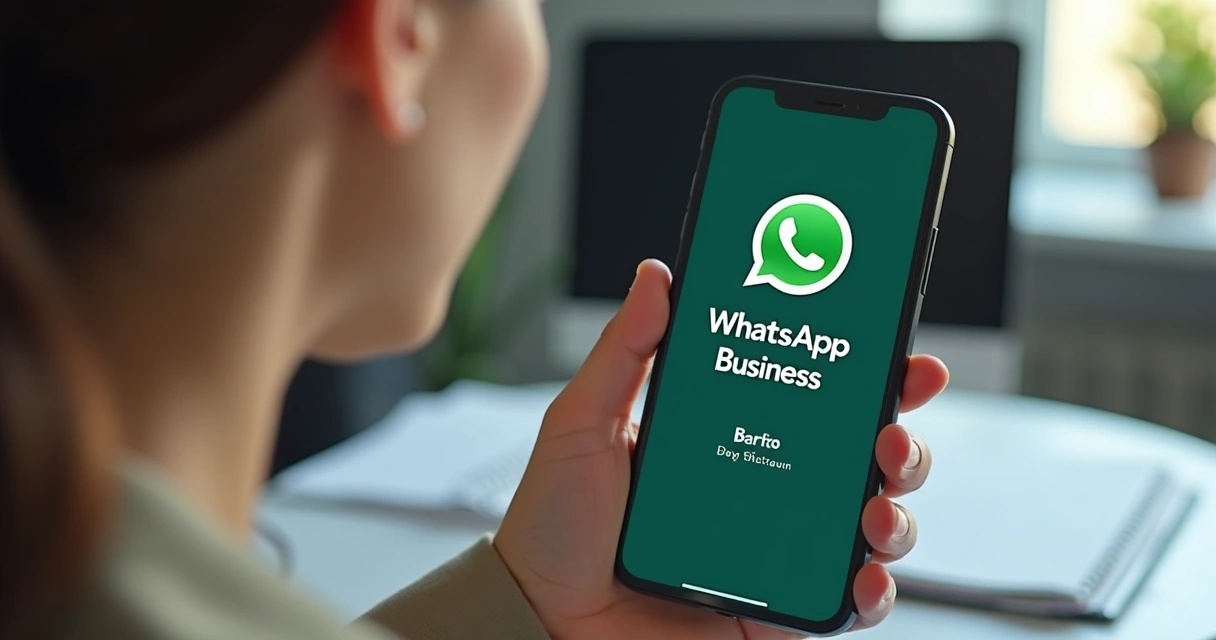 Notificação de conta banida no WhatsApp Business 