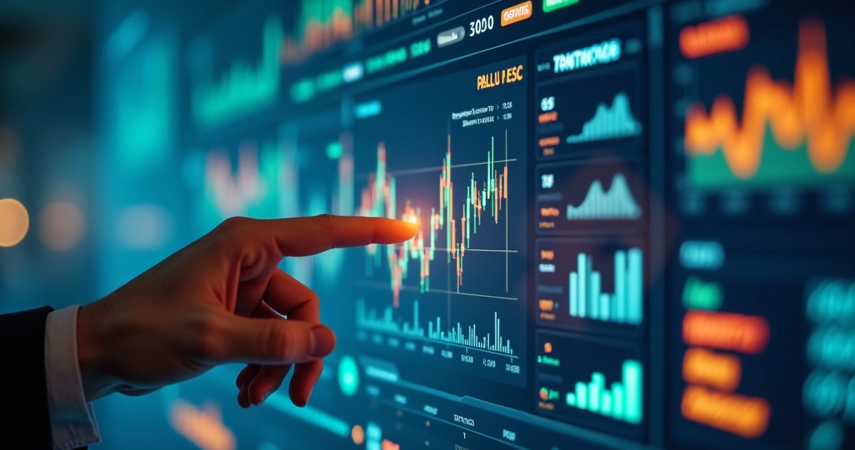 Painel digital mostrando previsão de apostas online 