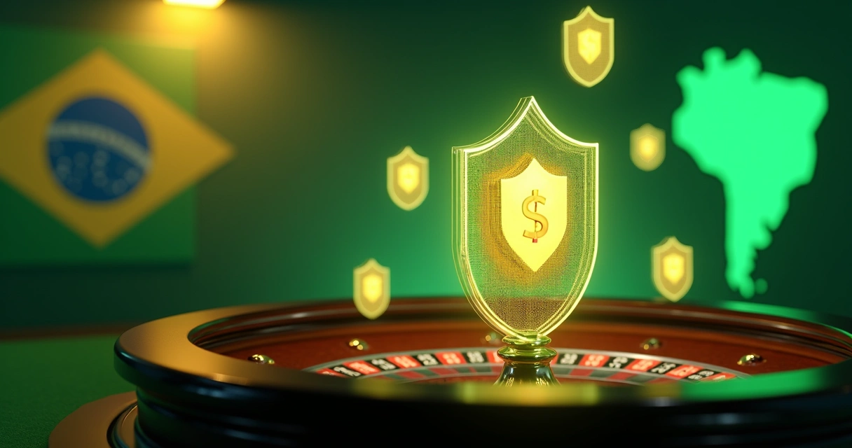 Representação de ambiente online seguro para apostas no Brasil 