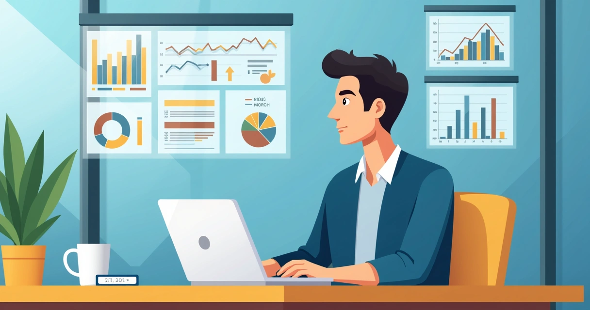 Apostador analisando estatísticas esportivas em um notebook