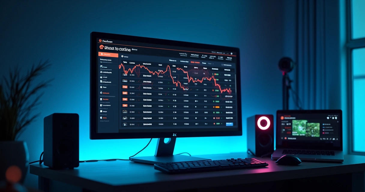 Tela de computador com cotações de apostas ao vivo 