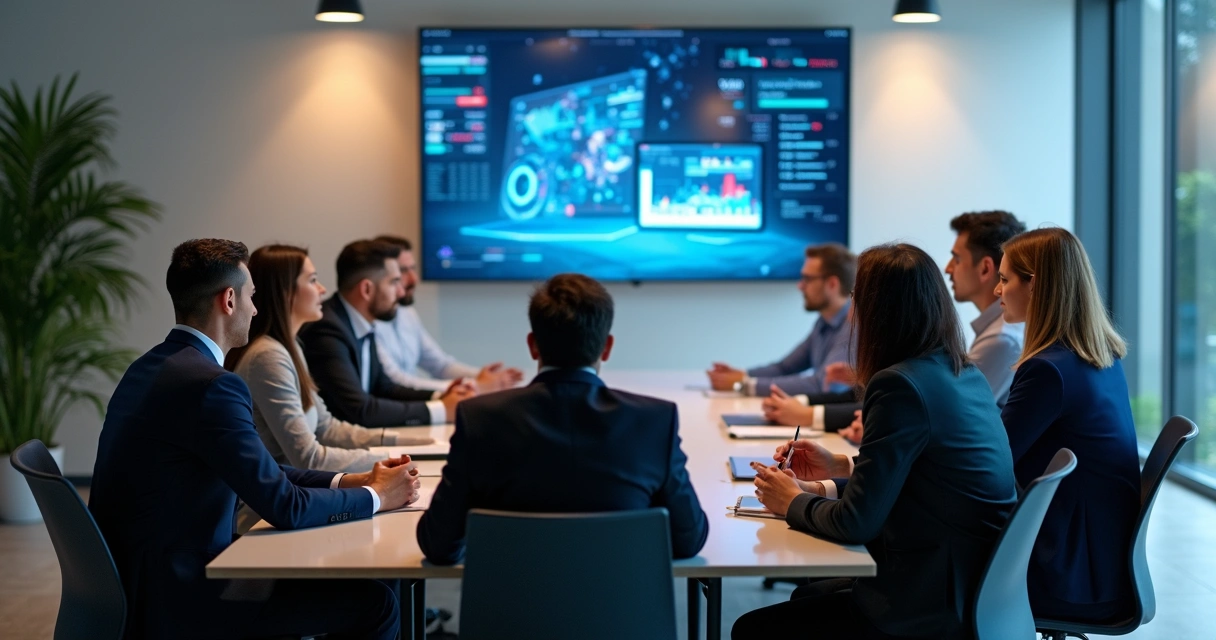 Apresentação de produto para equipe de vendas B2B 