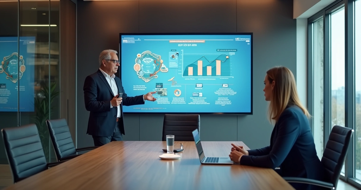 Apresentação de solução de BPO financeiro para cliente 