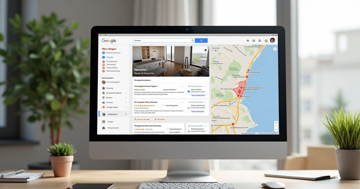 Perfil de empresa de limpeza residencial com fotos e avaliações 