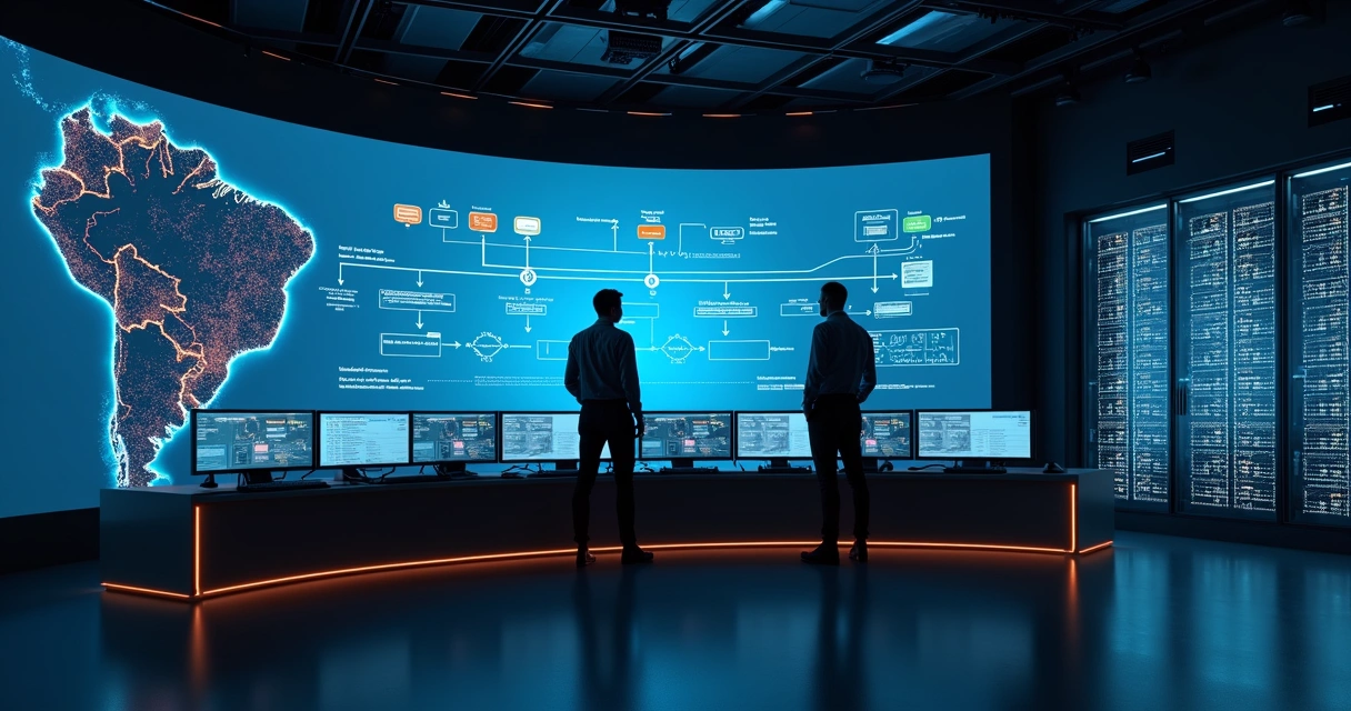 Fluxo visual de arquitetura de API NF-e integrada a ERP próprio 