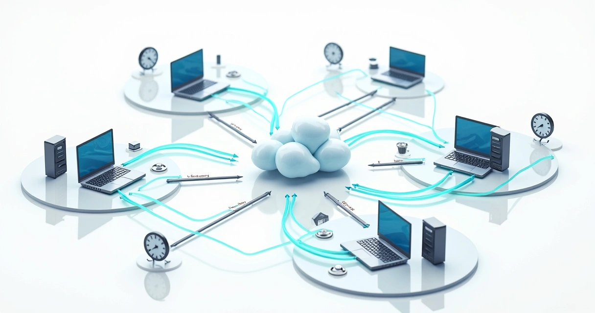 Fluxo de backup e replicação em cloud 