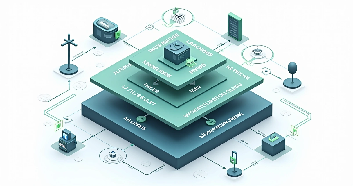 Diagrama de arquitetura de automação com IA 