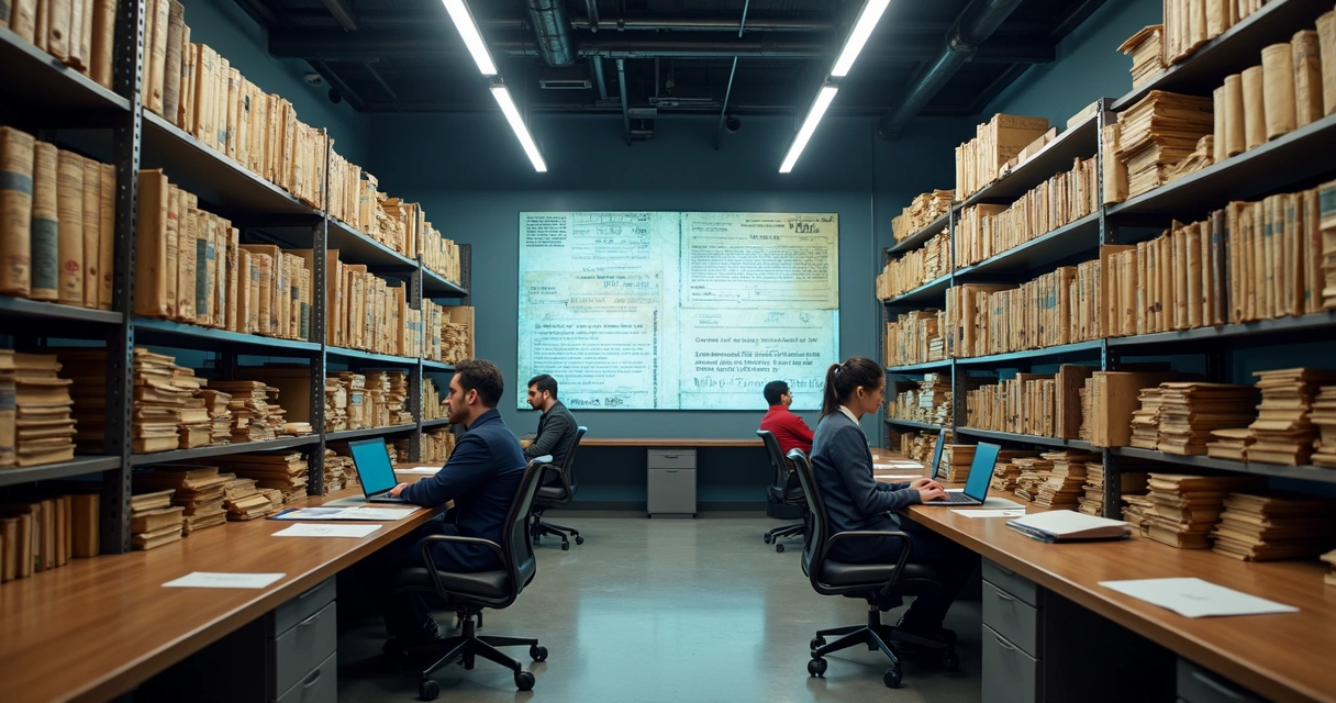Archivos históricos y documentos digitales de la tecnocracia actual 