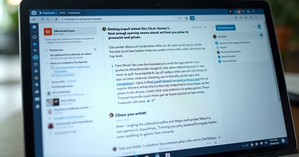 Estrutura visual de artigo LinkedIn com títulos claros e bullets 