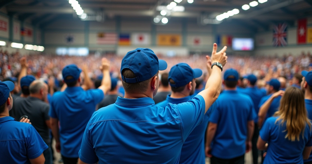 Assembleia pública caminhoneiros PPEs estão levantando as mãos 
