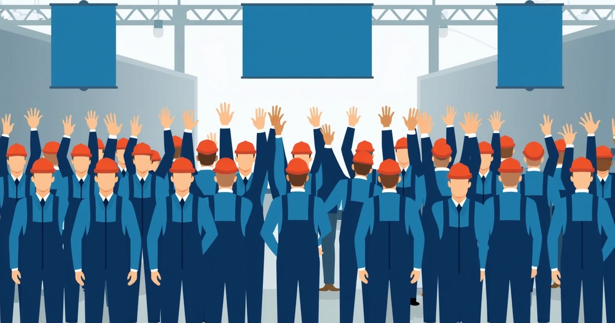 Assembleia de trabalhadores da indústria metalúrgica 