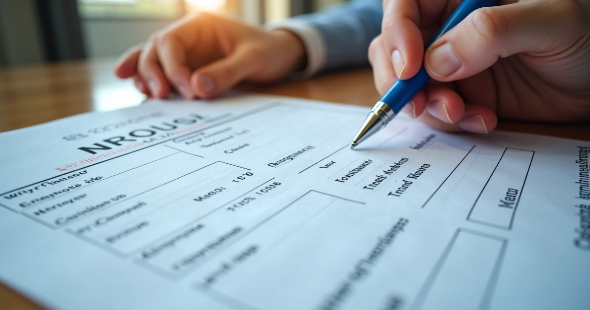 Certificado de NR com espaço para assinatura técnica 