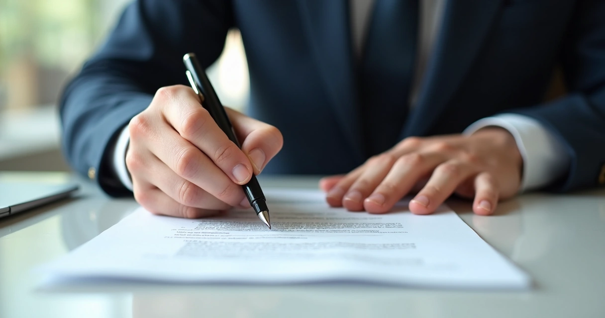 Assinatura de contrato societário entre sócios 