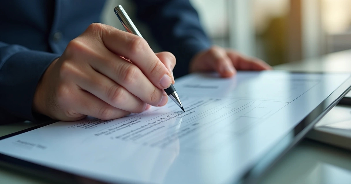 Cliente assinando digitalmente ordem de serviço 