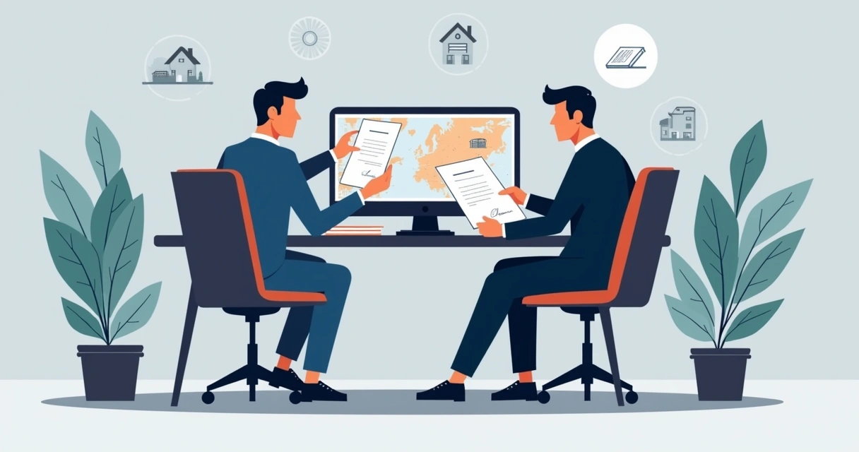 Pessoa assinando digitalmente documento em cartório 