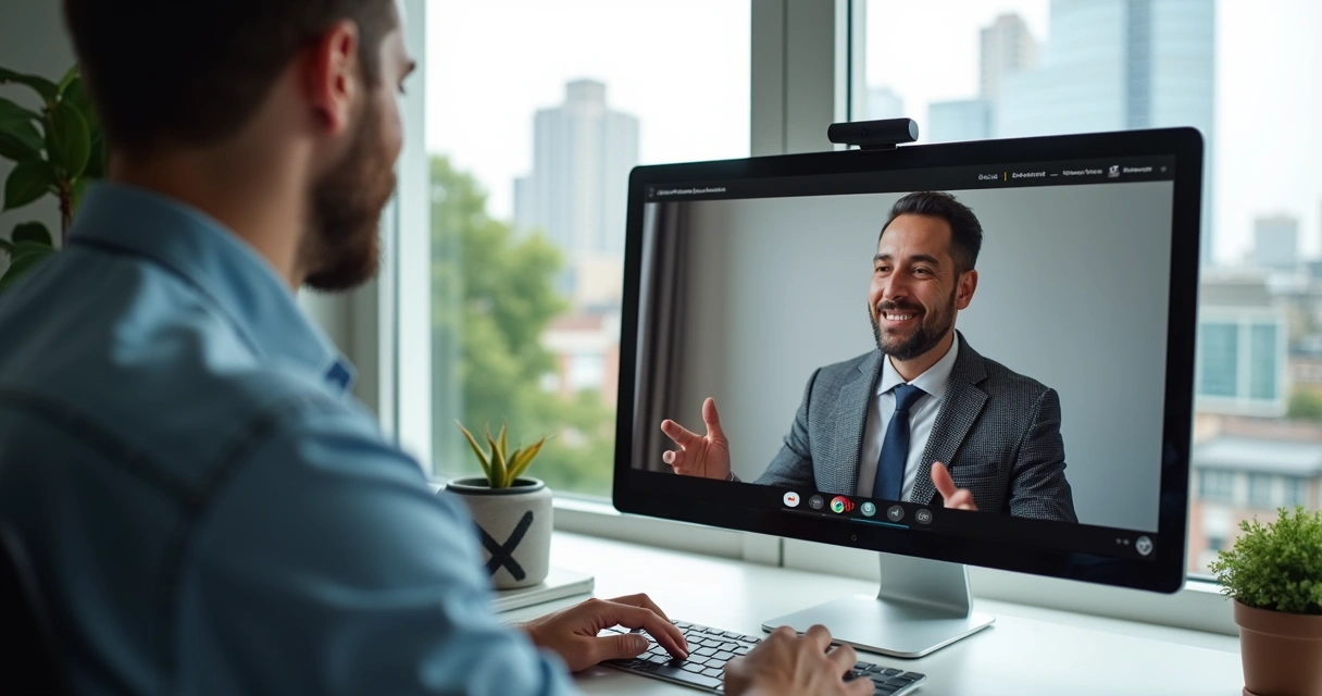 Especialista em assistência técnica realiza atendimento remoto 