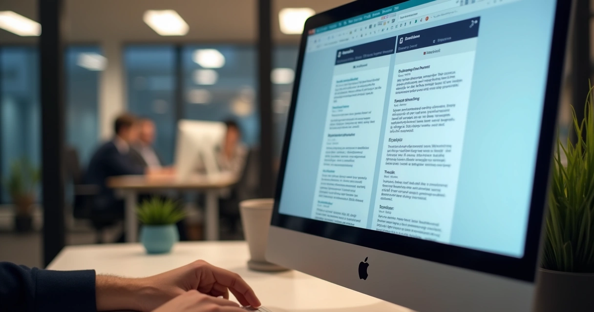 Assistente virtual personalizando respostas no computador 