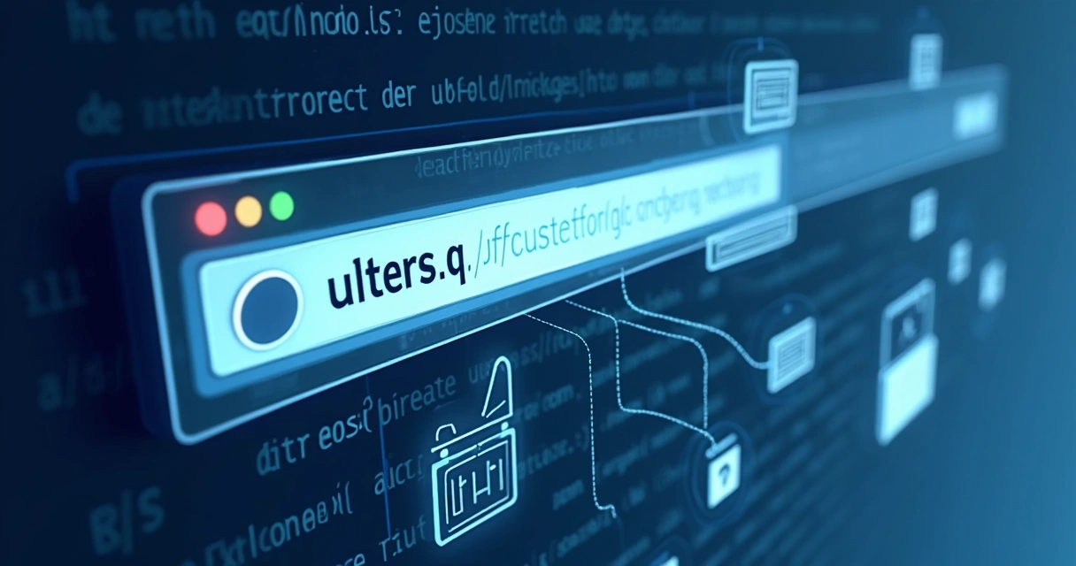 Representação visual de uma URL legítima sendo usada para ataque ao Copilot 