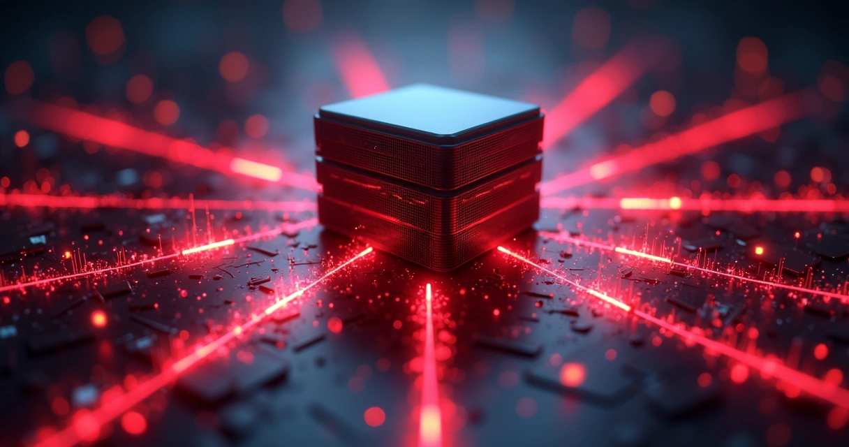 Visualização de ataque DDoS com múltiplos acessos simultâneos a um servidor 