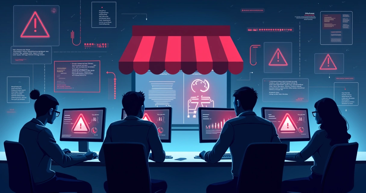 Simulação de ataque de fraudadores a uma loja virtual 