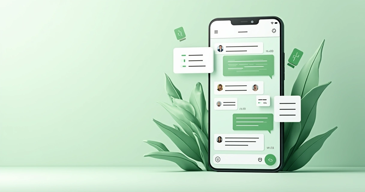 Tela de WhatsApp com fluxo de atendimento automático integrando com kanban e CRM