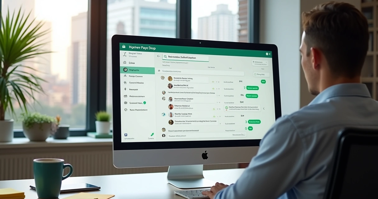 Atendente digital monitorando cobranças recorrentes pelo WhatsApp 