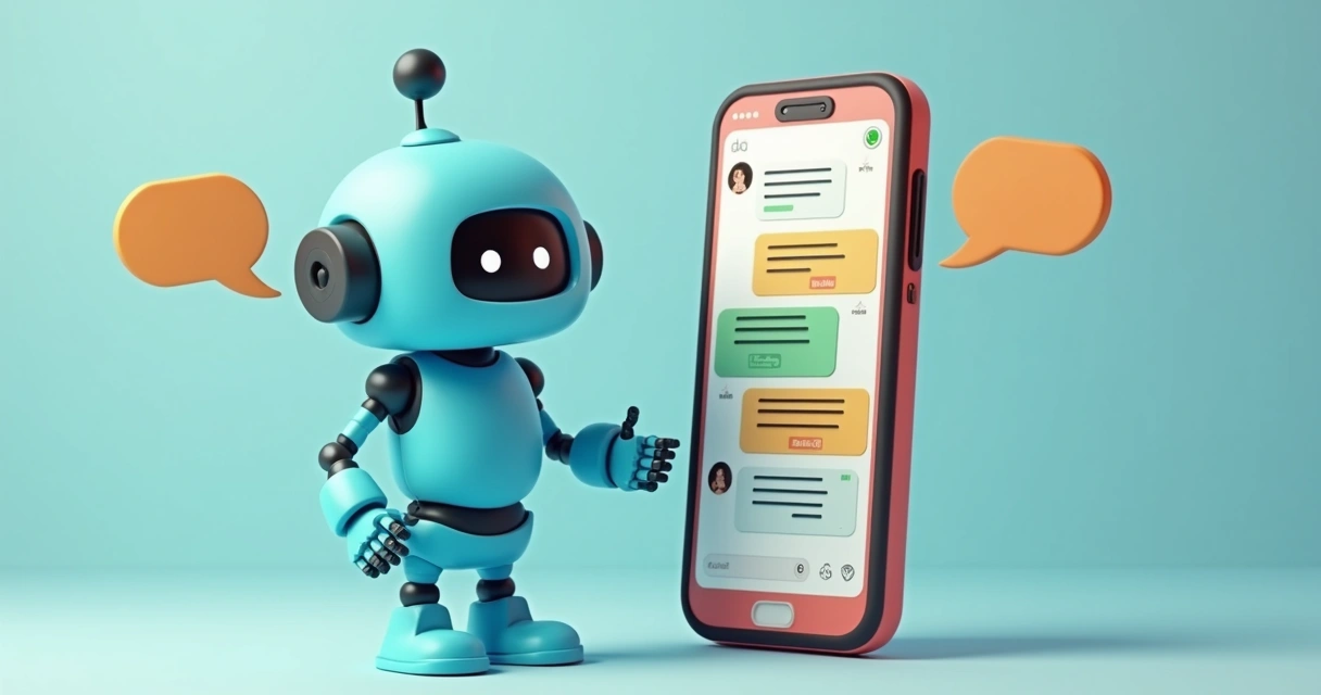 Atendimento automático humanizado no WhatsApp entre cliente e chatbot