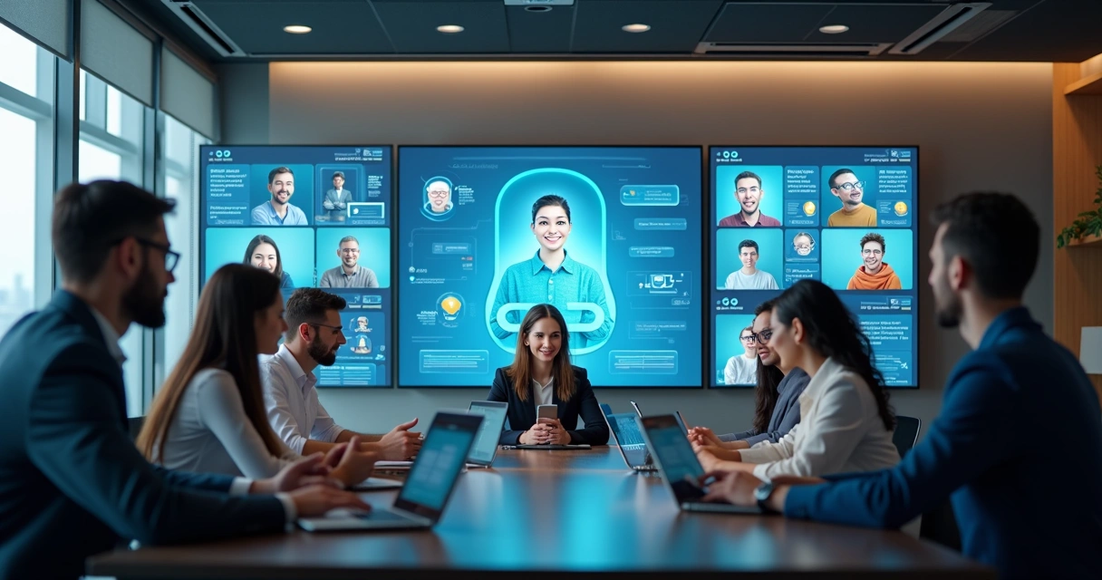 Chatbot atendendo clientes via chat em uma empresa 