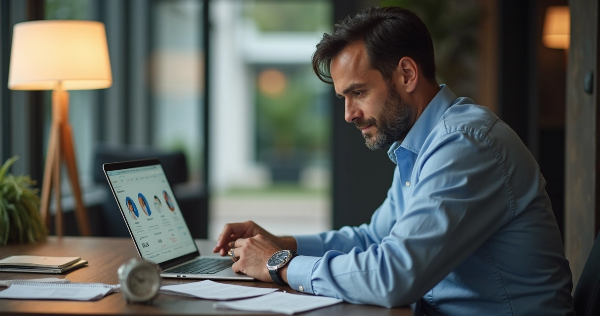 Vendedor atendendo cliente com informações detalhadas no CRM 