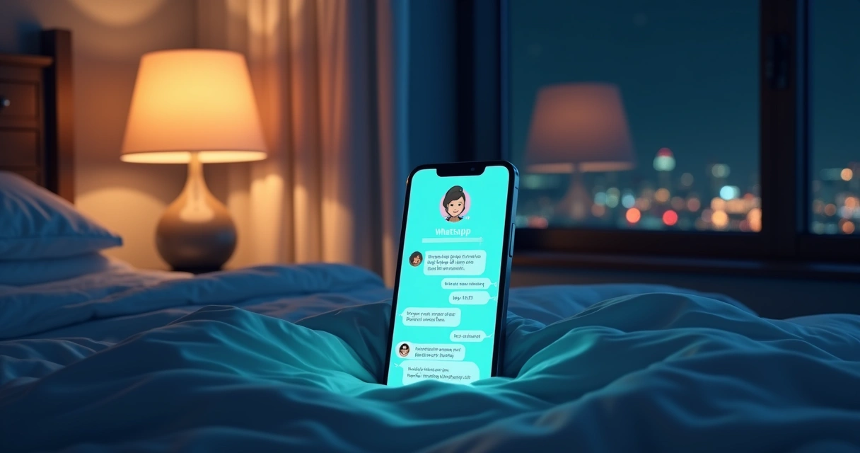 Bot no WhatsApp responde cliente em horário noturno