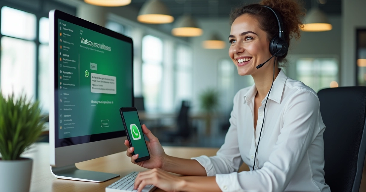 Atendimento digital ao cliente pelo WhatsApp Business