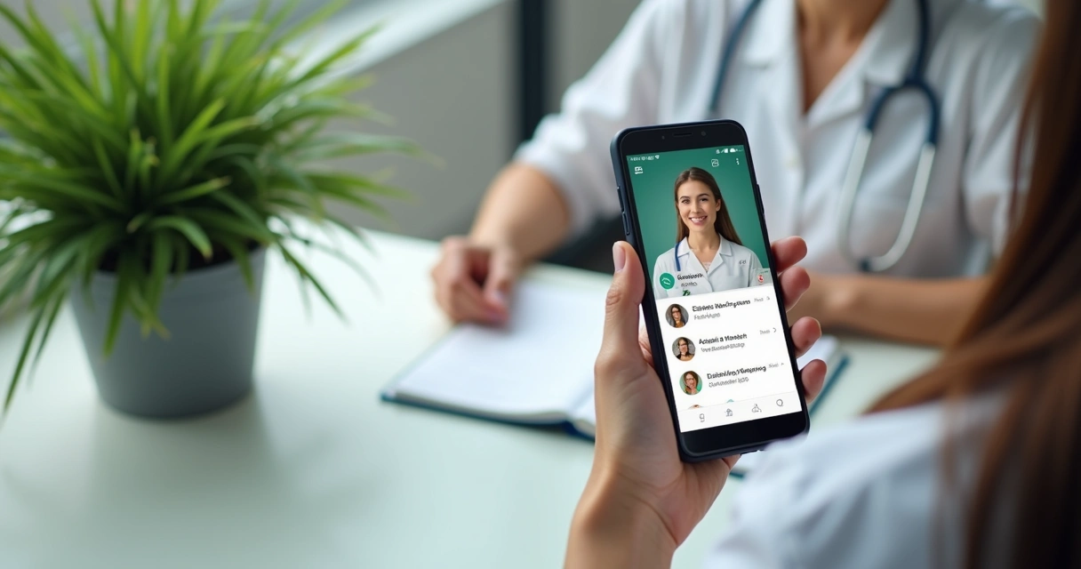 Automação em clínica de estética por WhatsApp com troca de mensagens