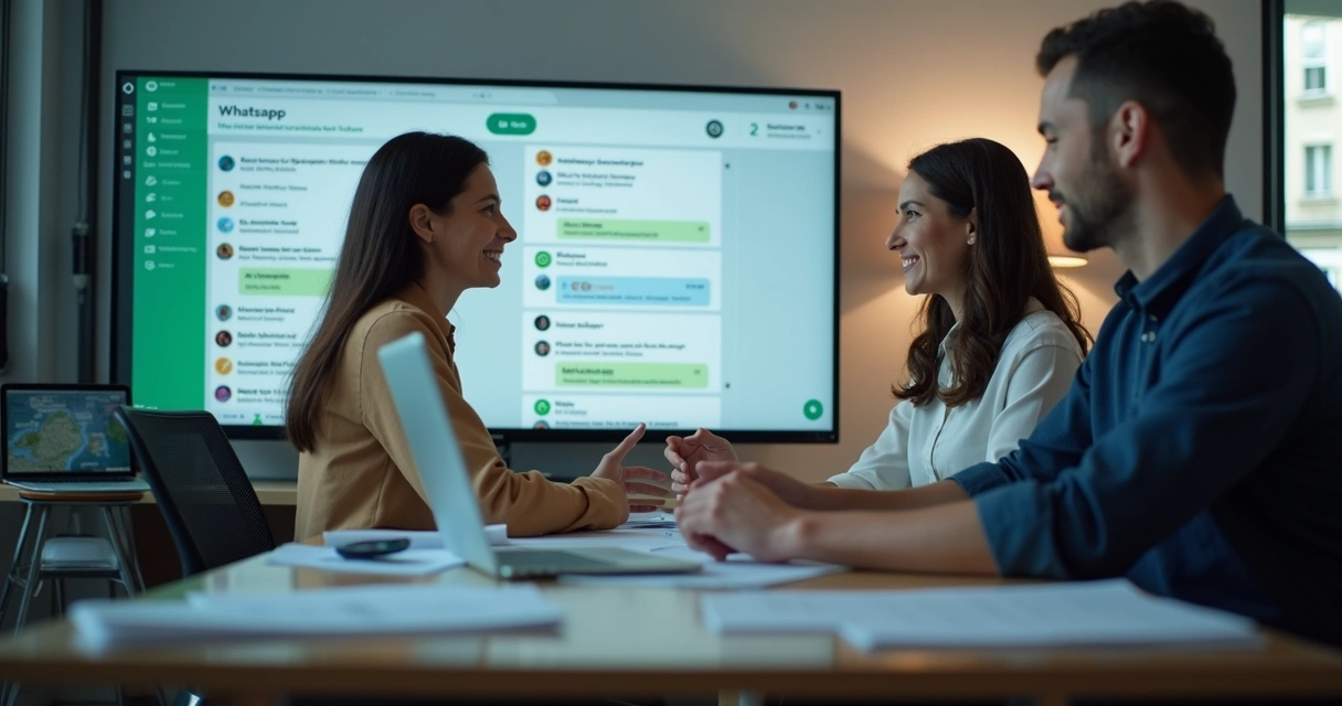 Atendente organizando filas de atendimento em tela de computador 