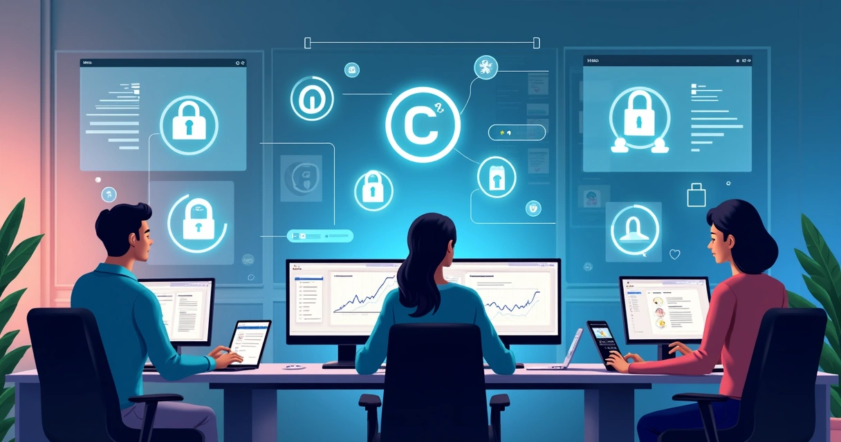 Central digital com atendentes usando WhatsApp e Instagram alinhados com as políticas da Meta 