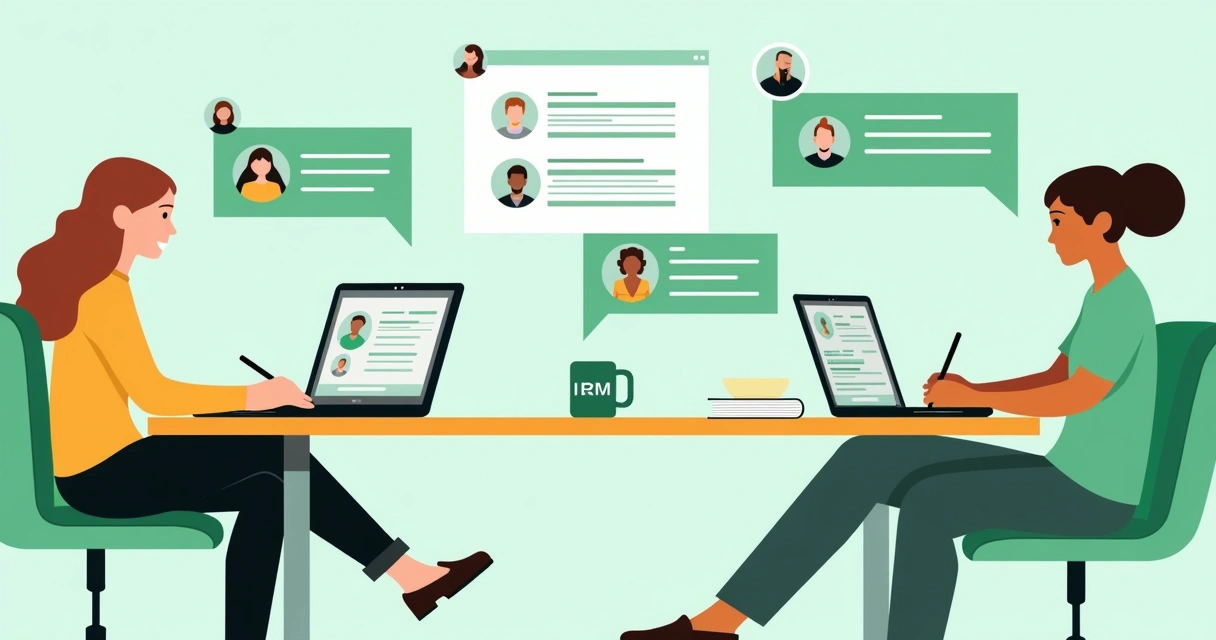 Equipe dando atendimento eficaz pelo WhatsApp com CRM 