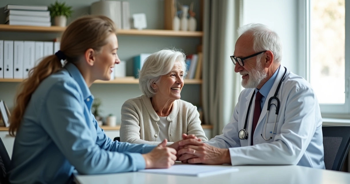 Consulta geriátrica individualizada com equipe multidisciplinar 