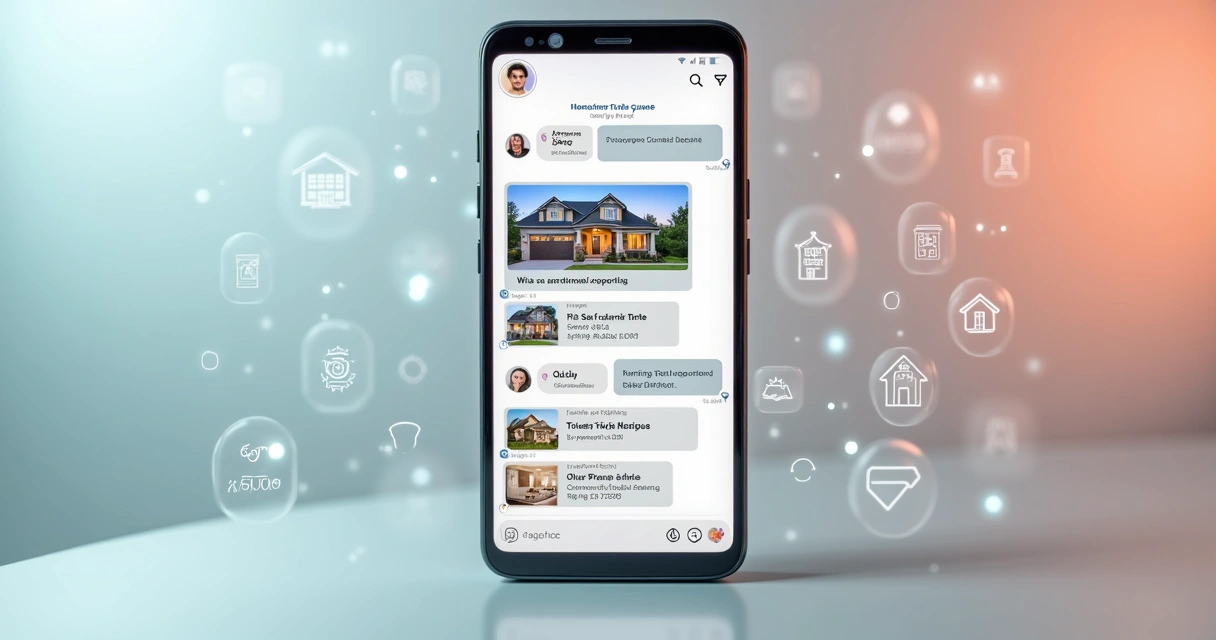 Conversa simulada entre cliente e IA para sugestão de imóveis 