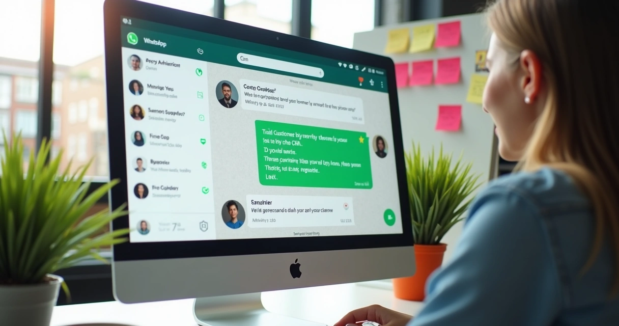 Conversa automatizada no WhatsApp com IA e CRM